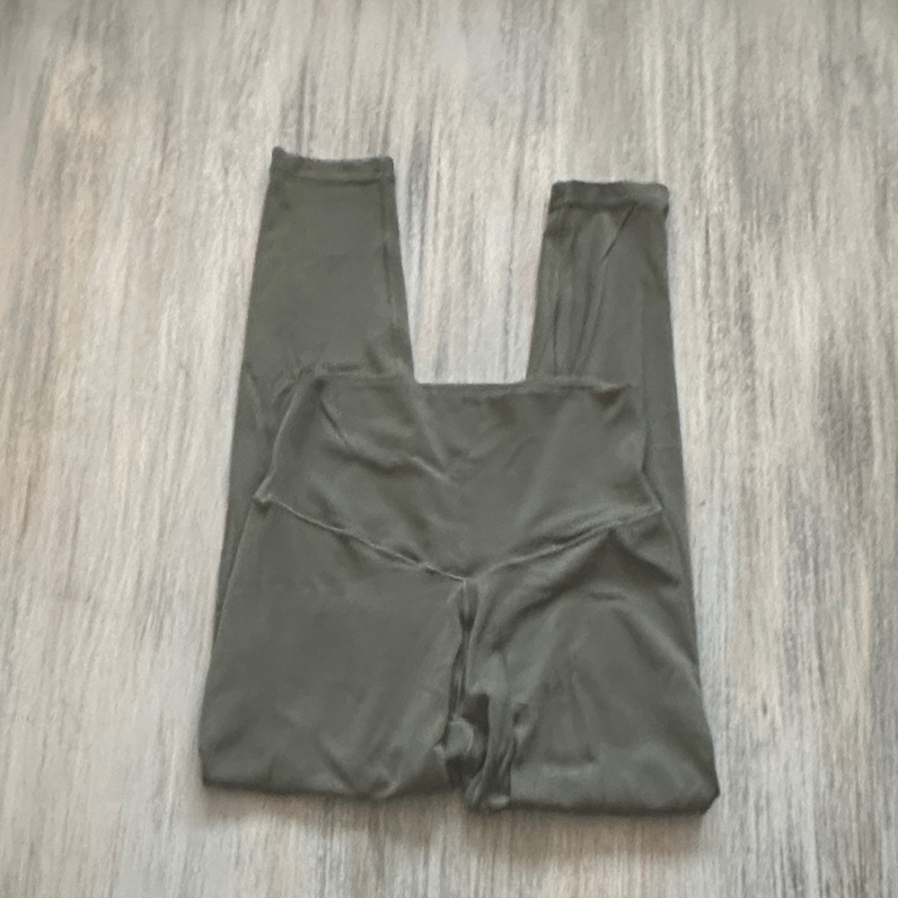 Aerie Dark Olive High-Waisted Leggings